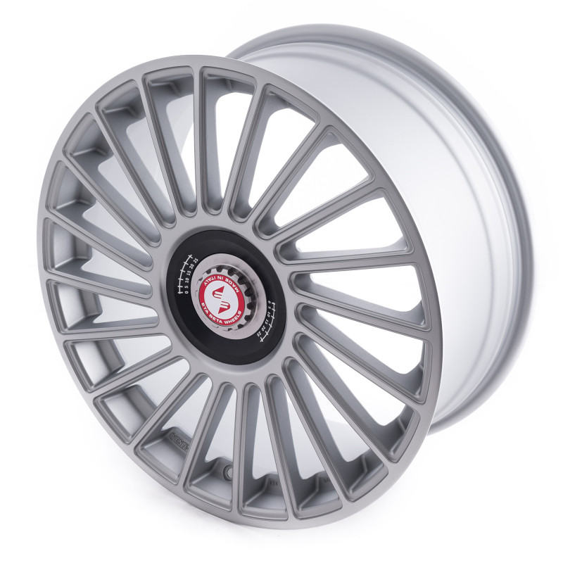 etabeta VENTI-R ZV Black matt full pol. silber-silber