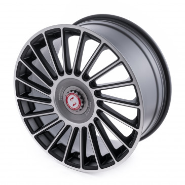 etabeta VENTI-R ZV Black matt full pol. silber-silber