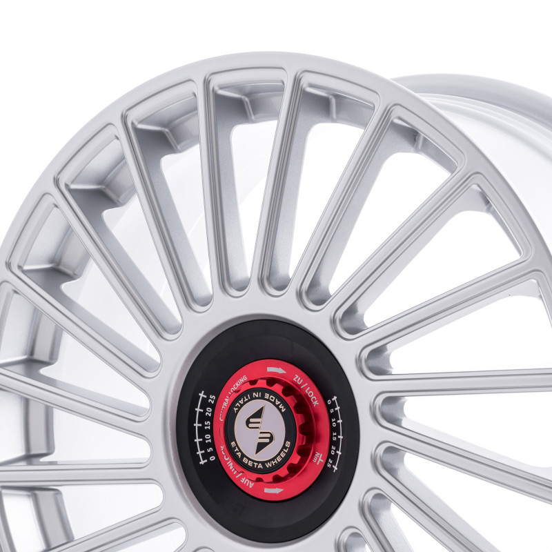 etabeta VENTI-R ZV Silver schwarz-rot