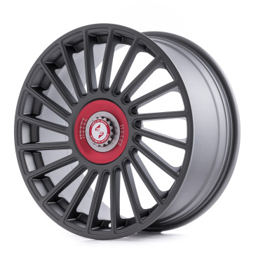 etabeta VENTI-R ZV Anthracite matt rot-silber