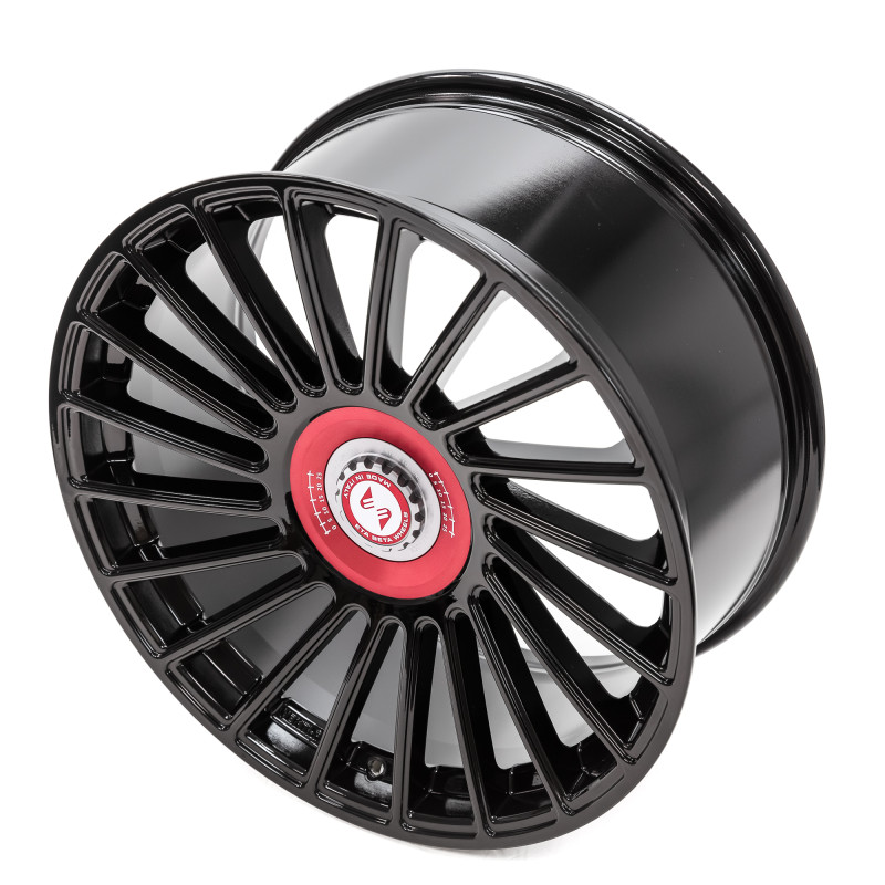 etabeta VENTI-R ZV Schwarz glanz rot-silber
