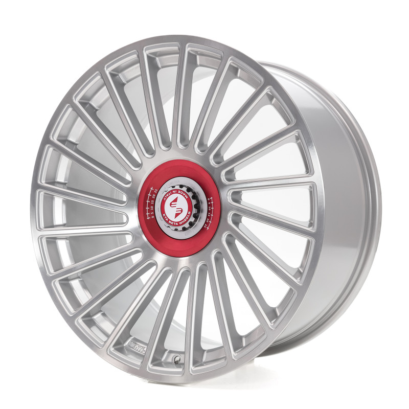 etabeta VENTI-R ZV silber shiny poliert rot-silber
