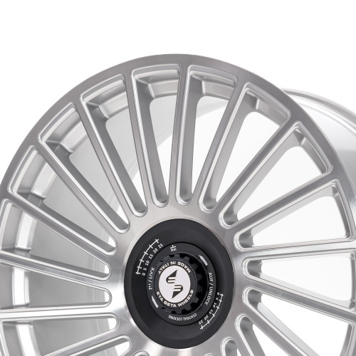 etabeta VENTI-R ZV silber shiny poliert schwarz-schwarz