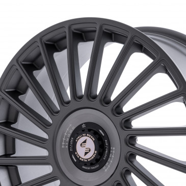 etabeta VENTI-R ZV Anthracite matt silber-schwarz