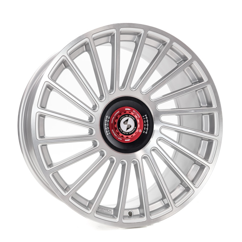 etabeta VENTI-R ZV silber shiny poliert schwarz-rot