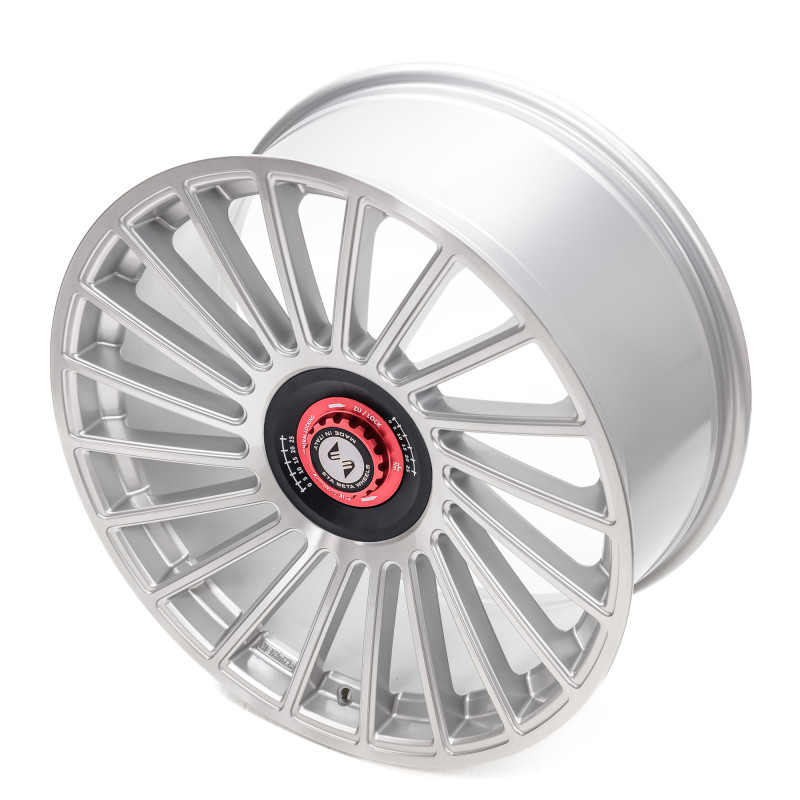 etabeta VENTI-R ZV silber shiny poliert schwarz-rot