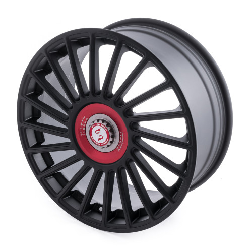 etabeta VENTI-R ZV Black matt rot-silber