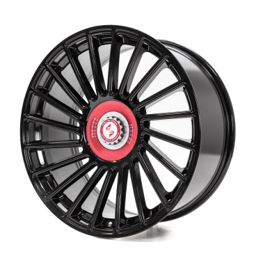etabeta VENTI-R ZV Schwarz glanz rot-silber