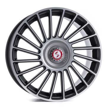etabeta VENTI-R ZV Black matt full pol. silber-silber