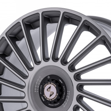 etabeta VENTI-R ZV Anthr. matt full pol. silber-schwarz