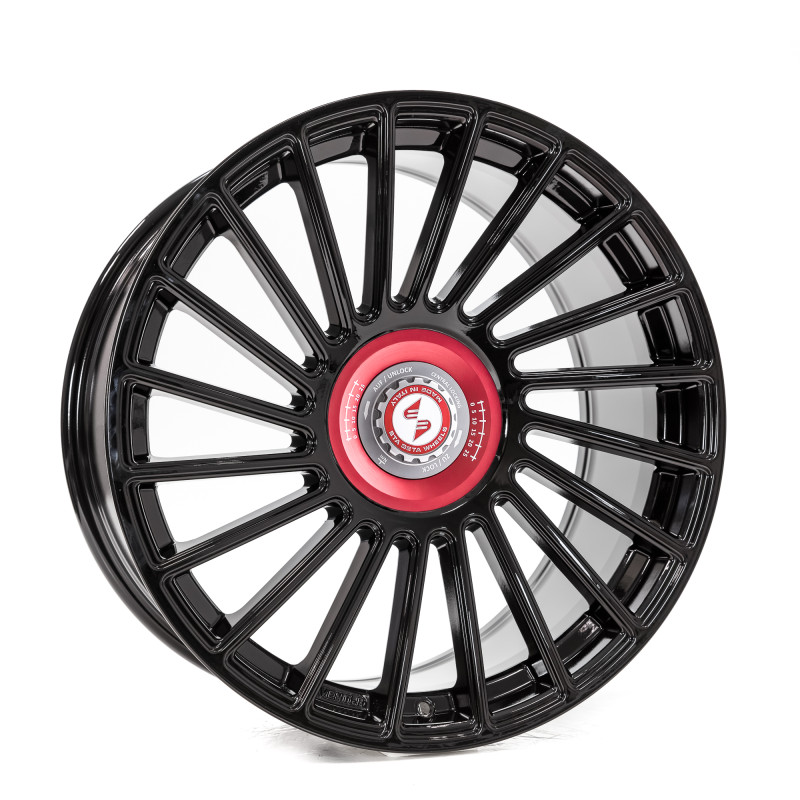 etabeta VENTI-R ZV Schwarz glanz rot-silber