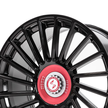 etabeta VENTI-R ZV Schwarz glanz rot-silber