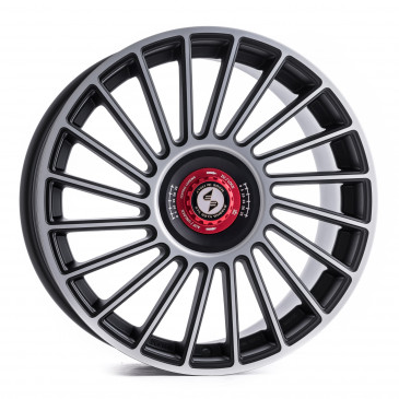 etabeta VENTI-R ZV Black matt full pol. schwarz-rot