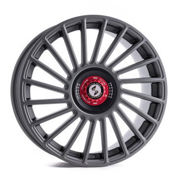 etabeta VENTI-R ZV Anthracite matt schwarz-rot