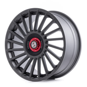 etabeta VENTI-R ZV Anthracite matt schwarz-rot