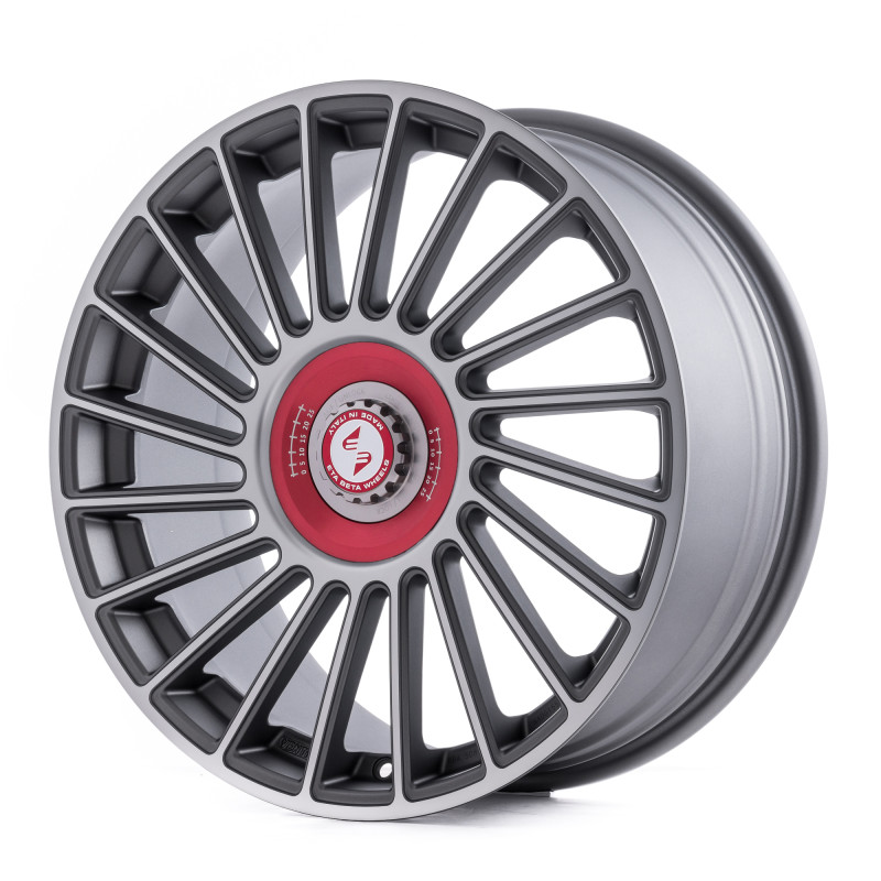 etabeta VENTI-R ZV Anthr. matt full pol. rot-silber