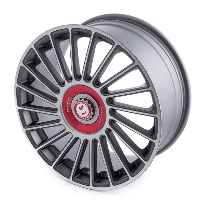 etabeta VENTI-R ZV Anthr. matt full pol. rot-silber