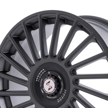 etabeta VENTI-R ZV Anthracite matt schwarz-schwarz