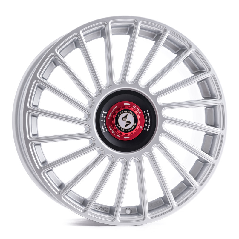 etabeta VENTI-R ZV Silver schwarz-rot
