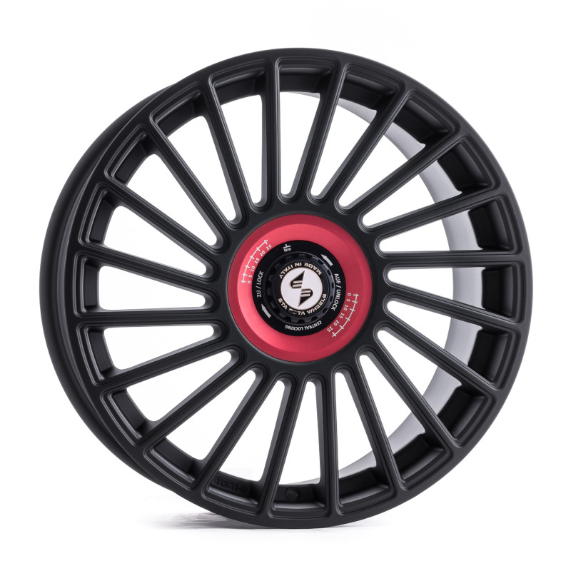 etabeta VENTI-R ZV Black matt rot-schwarz