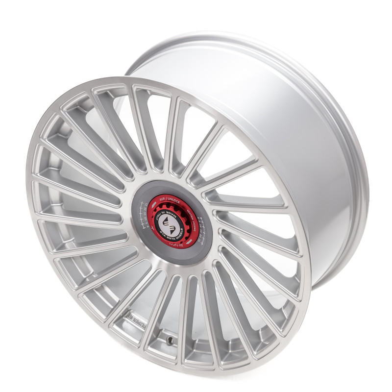 etabeta VENTI-R ZV silber shiny poliert silber-rot