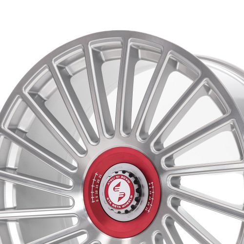 etabeta VENTI-R ZV silber shiny poliert rot-silber