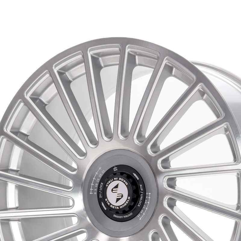 etabeta VENTI-R ZV silber shiny poliert silber-schwarz