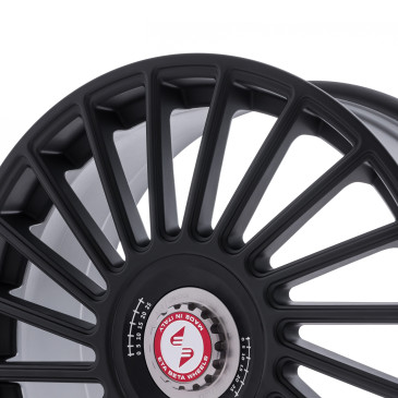 etabeta VENTI-R ZV Black matt schwarz-silber