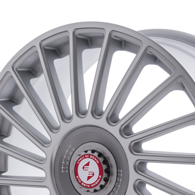 etabeta VENTI-R ZV Silver matt full pol silber-silber