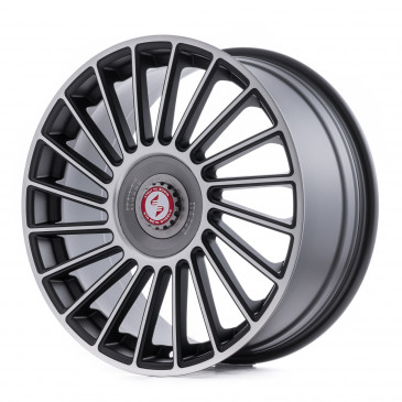 etabeta VENTI-R ZV Black matt full pol. silber-schwarz