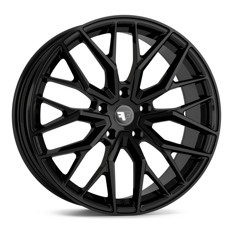 FF Wheels FF04 Black Polished