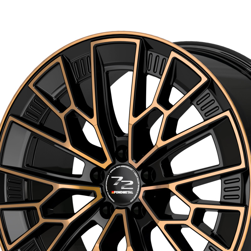 Fondmetal 1972 GLOSSY BLACK BRONZE MACHINED