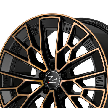 Fondmetal 1972 GLOSSY BLACK BRONZE MACHINED