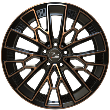 Fondmetal 1972 GLOSSY BLACK BRONZE MACHINED