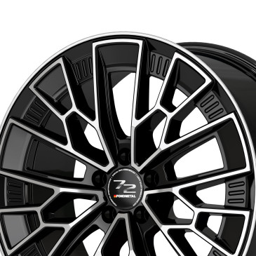 Fondmetal 1972 GLOSSY BLACK MACHINED