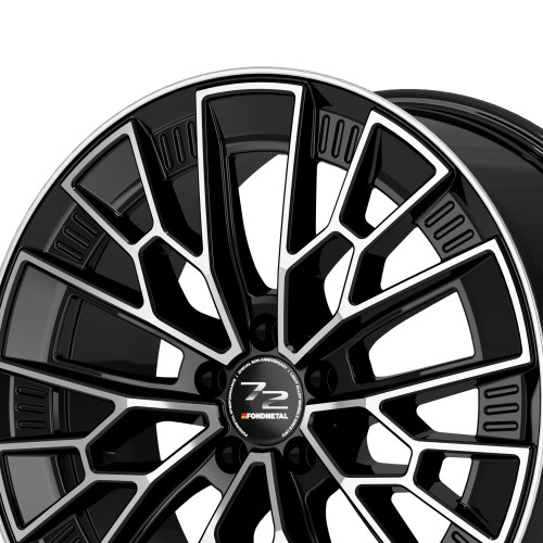 Fondmetal 1972 GLOSSY BLACK MACHINED