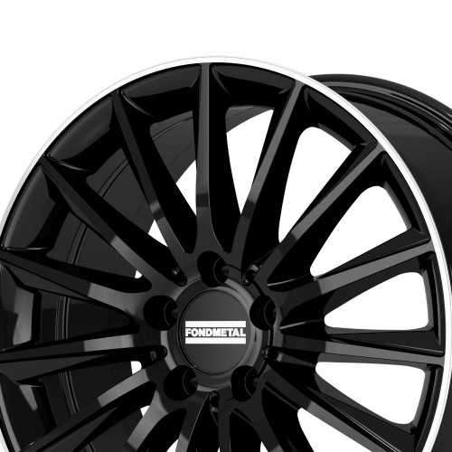 Fondmetal AIDON GLOSSY BLACK MACHINED LIP