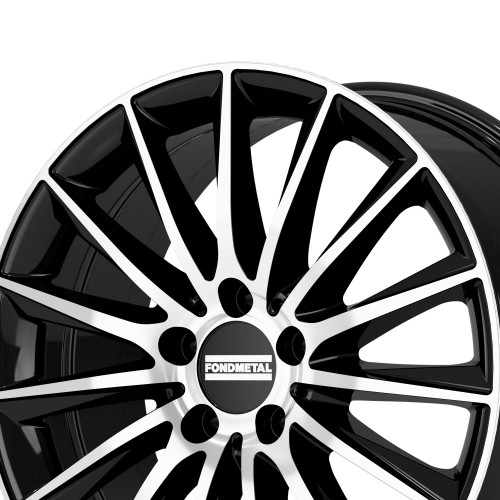Fondmetal AIDON GLOSSY BLACK MACHINED