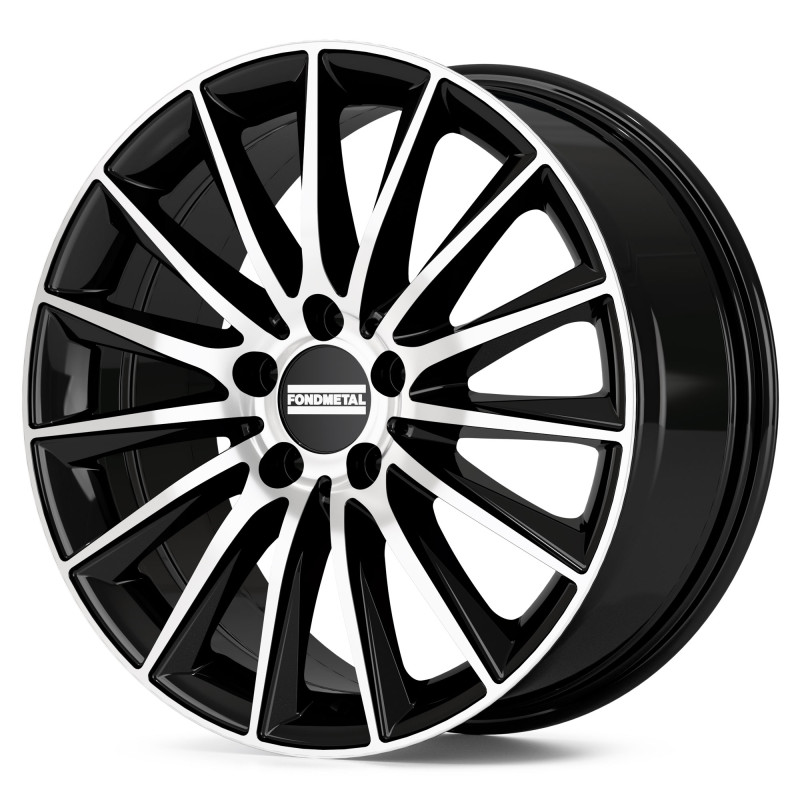 Fondmetal AIDON GLOSSY BLACK MACHINED
