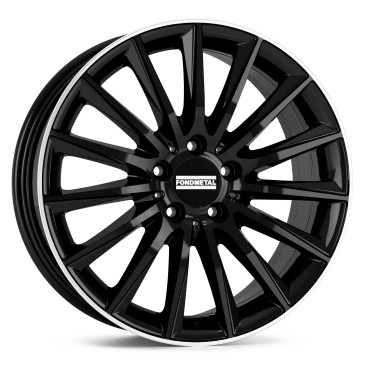 Fondmetal AIDON GLOSSY BLACK MACHINED LIP