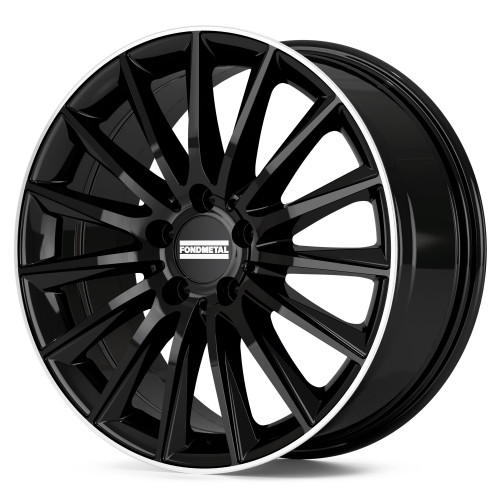 Fondmetal AIDON GLOSSY BLACK MACHINED LIP