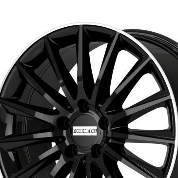 Fondmetal AIDON GLOSSY BLACK MACHINED LIP