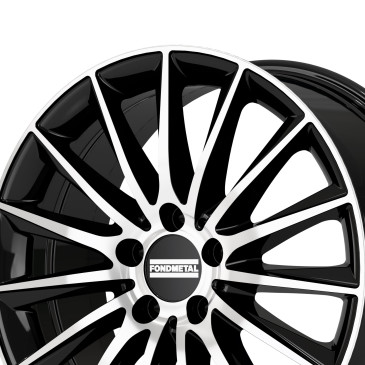 Fondmetal AIDON GLOSSY BLACK MACHINED