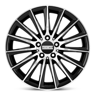 Fondmetal AIDON GLOSSY BLACK MACHINED