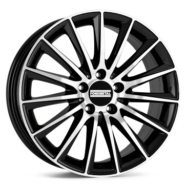 Fondmetal AIDON GLOSSY BLACK MACHINED