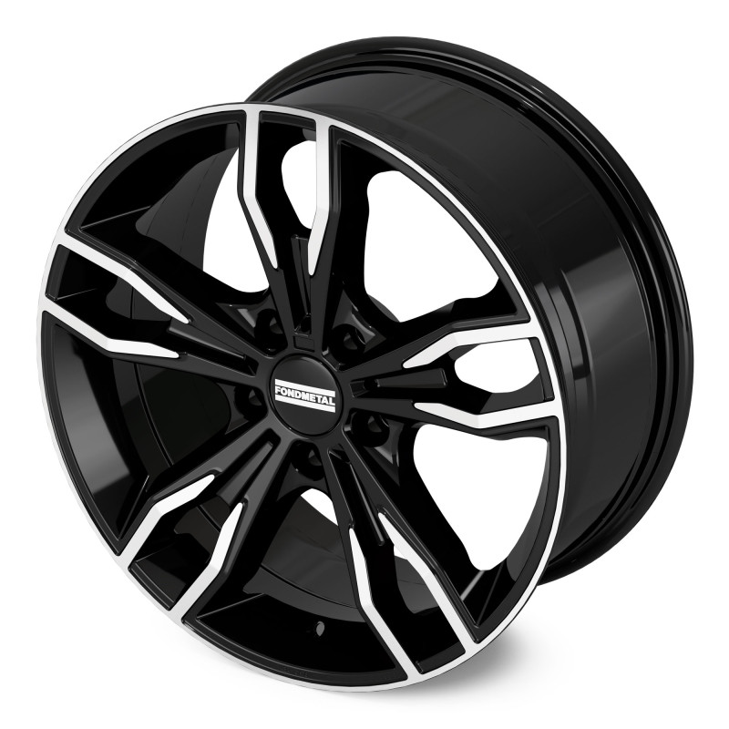 Fondmetal ALKE GLOSSY BLACK MACHINED