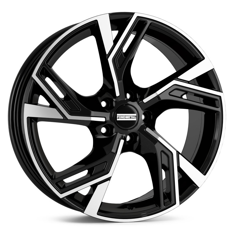 Fondmetal ATENA GLOSSY BLACK MACHINED