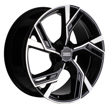 Fondmetal ATENA GLOSSY BLACK MACHINED