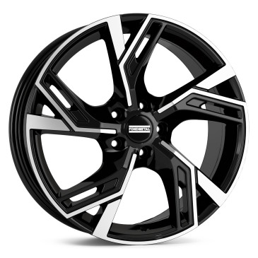 Fondmetal ATENA GLOSSY BLACK MACHINED