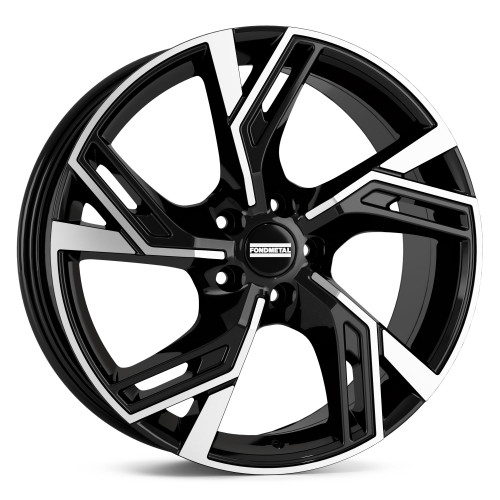 Fondmetal ATENA GLOSSY BLACK MACHINED